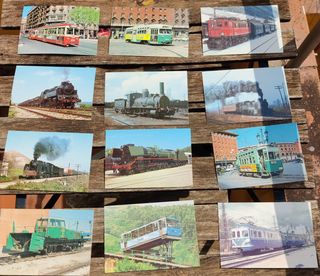 103 postales ferroviarias