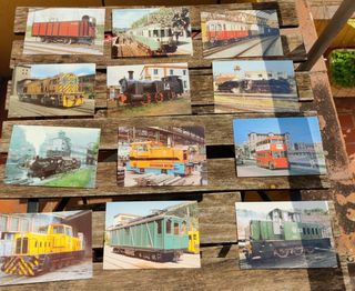 103 postales ferroviarias