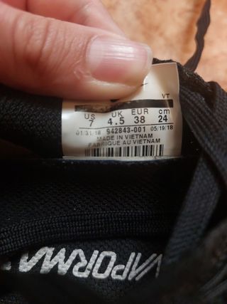 Nike Vapormax Negras