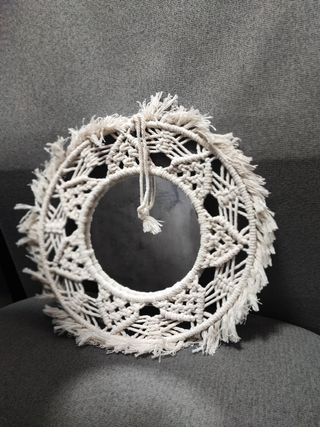 espejo decorativo handmade
