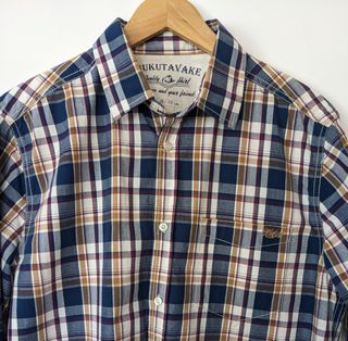 Camisa de cuadros algodón