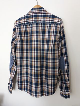 Camisa de cuadros algodón