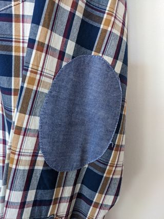 Camisa de cuadros algodón