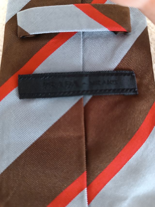 Corbata clásica vintage Prada