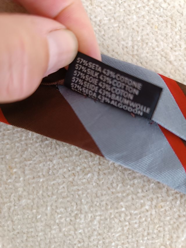 Corbata clásica vintage Prada