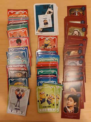 Más de 150 cards Minions ,Harry Potter y Pokemon 