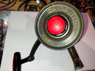 Carrete para caña de pescar