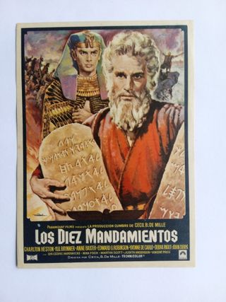 ANTIGUOS PROGRAMAS DE CINE AÑOS 50 - 80 VITANGE