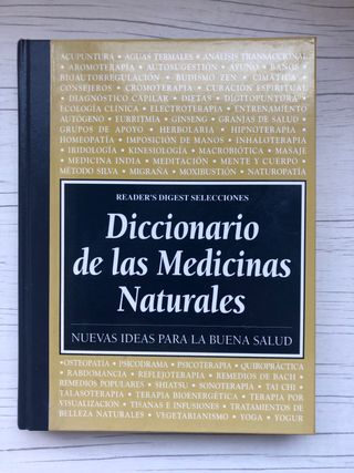 Diccionario de las Medicinas Naturales