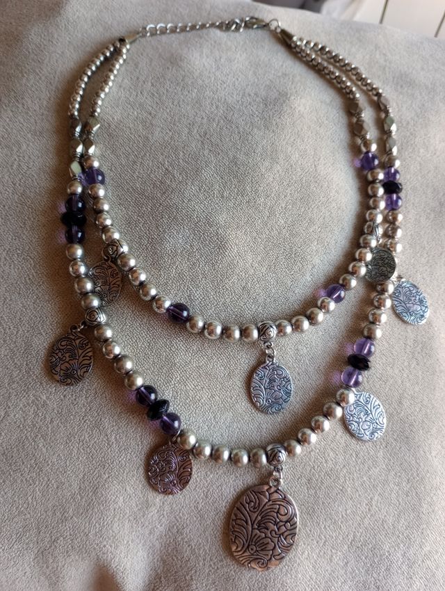 Collar étnico precioso