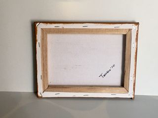 Lienzo pintado a mano, pequeño 23x17cm