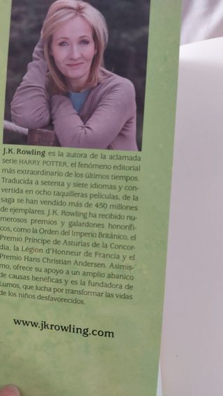 3 libros Harry Potter tapa blanda Livraria Lello