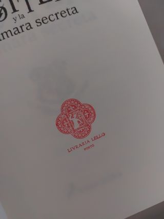 3 libros Harry Potter tapa blanda Livraria Lello