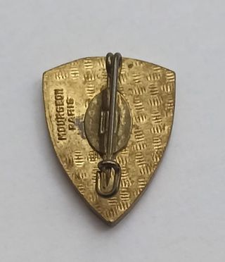 Pin Aguja O.S.F.B Banderas Francia y España París 
