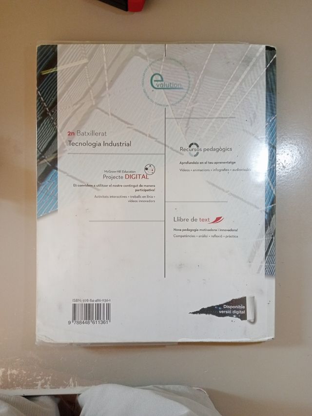 Tecnologia industrial 2n Batxillerat