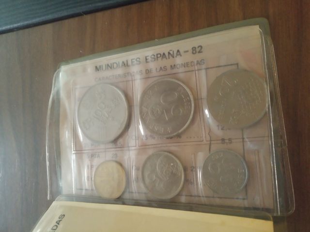 serie numismática mundial España 82