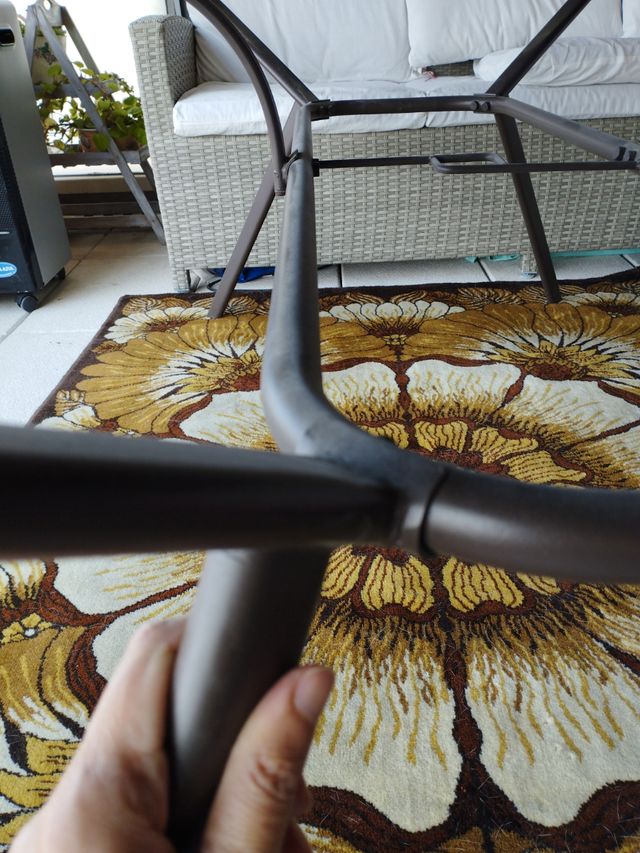 Mesa de jardín o terraza