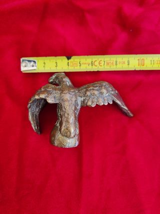 Antigua punta de bandera aguila alemana