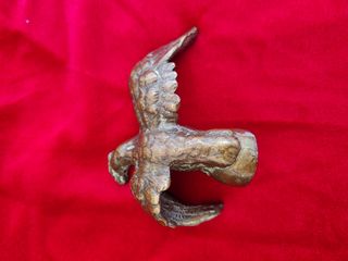 Antigua punta de bandera aguila alemana