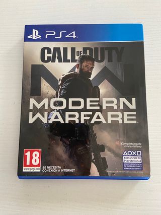 Se vende call of duty (modern warfare) ps4