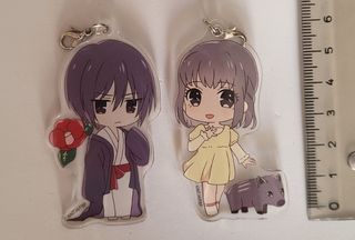 Chapas llaveros stands anime BSD fruits basket
