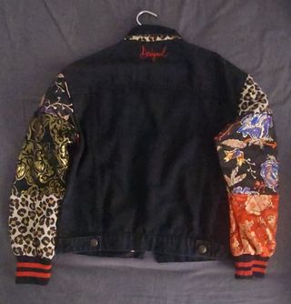 CHAQUETA TEJANA DESIGUAL TALLA S
