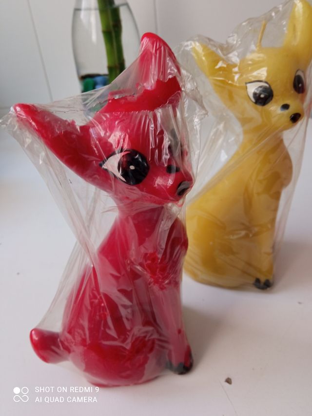 Las regalo con alguna compra!pack de tres velas 