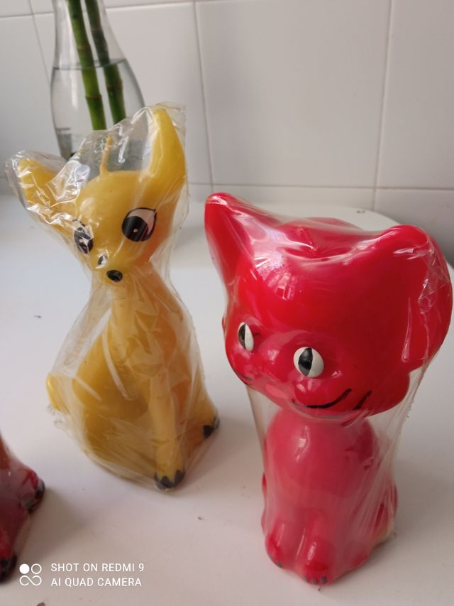 Las regalo con alguna compra!pack de tres velas 