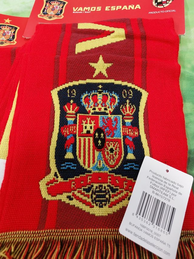 Bufandas Selección Española Fútbol