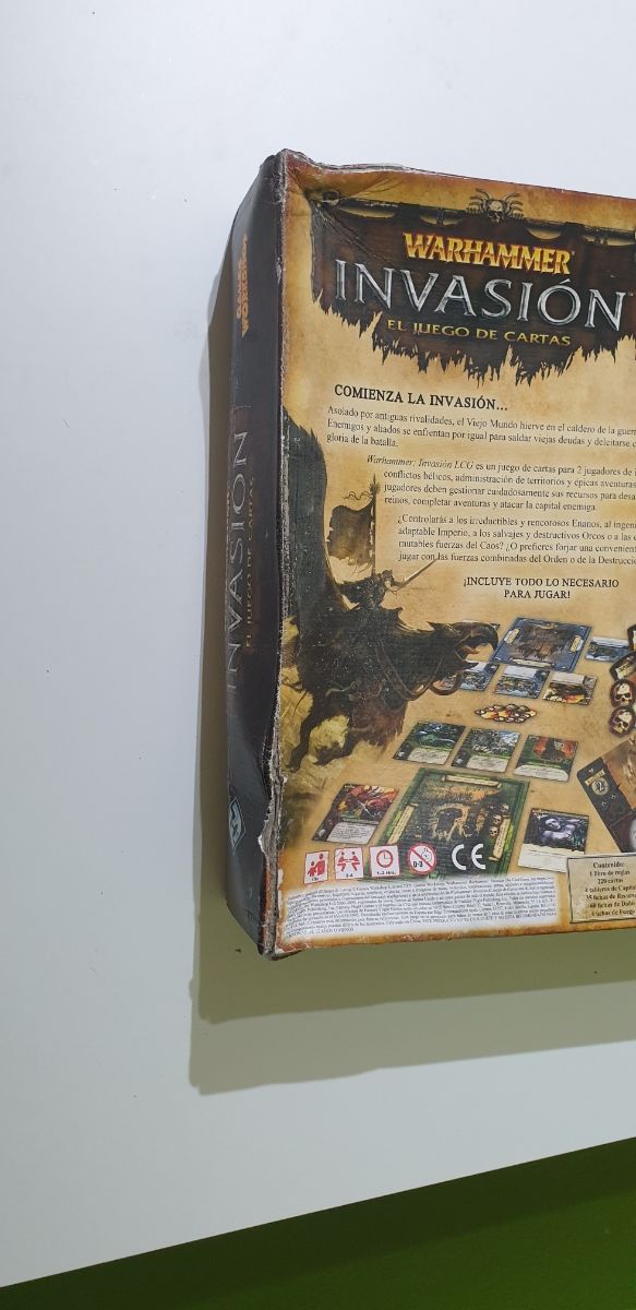 wharhammer invasion el juego de cartas