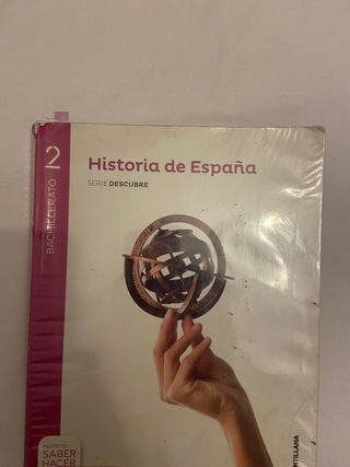 Libro historia de España 2 Bachillerato santillana