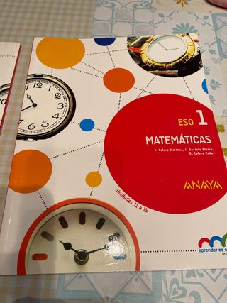 2 packs Libros escolares 1 ESO vega Del Prado