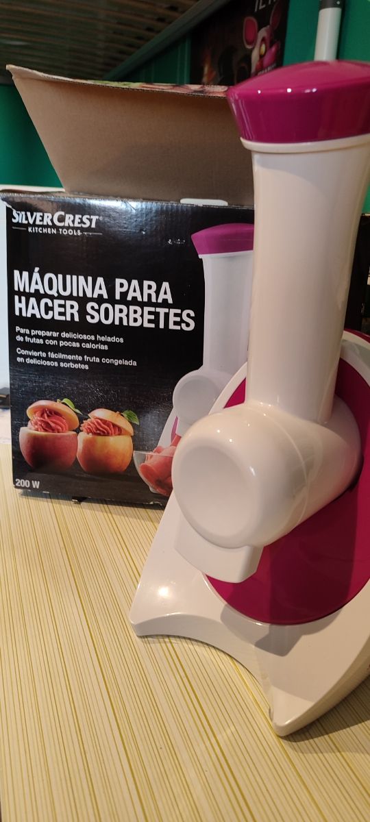 Máquina para hacer sorbeted