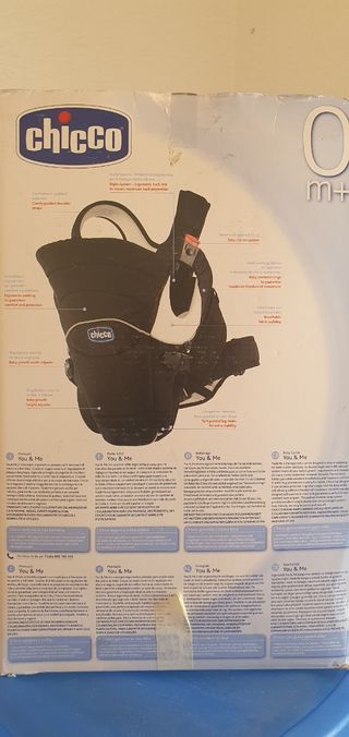 Mochila chicco portabebes you and me