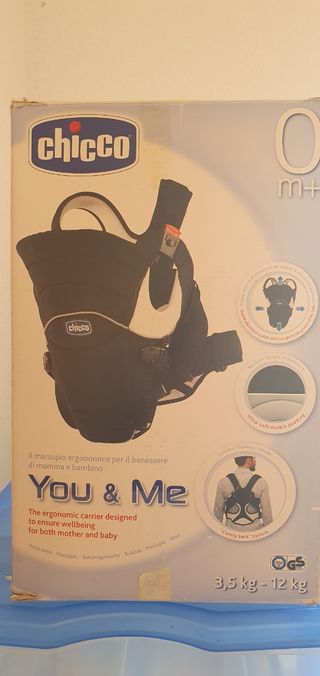 Mochila chicco portabebes you and me