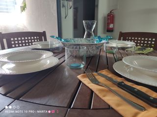 Conjunto de jardín de madera maciza de teca