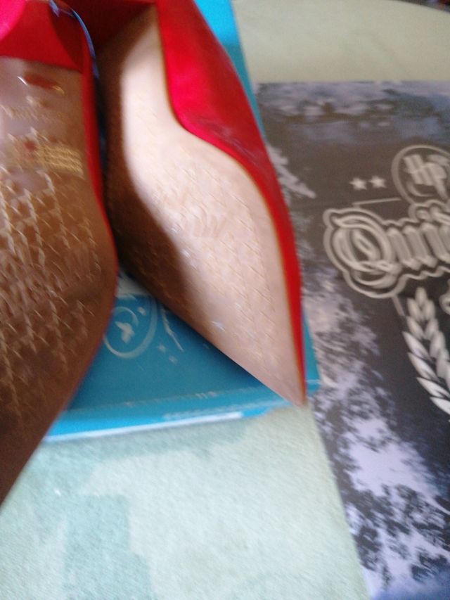 zapato mustang 36. tacón pequeño.