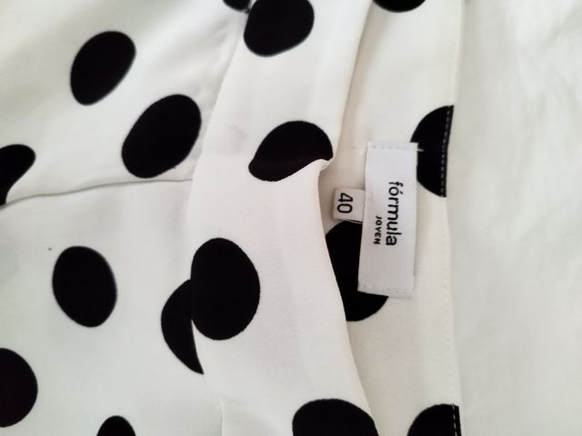 Pantalón blanco Formula joven L 40