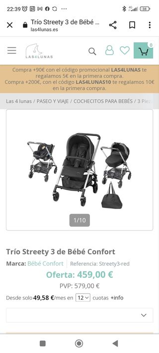 silla + capazo 