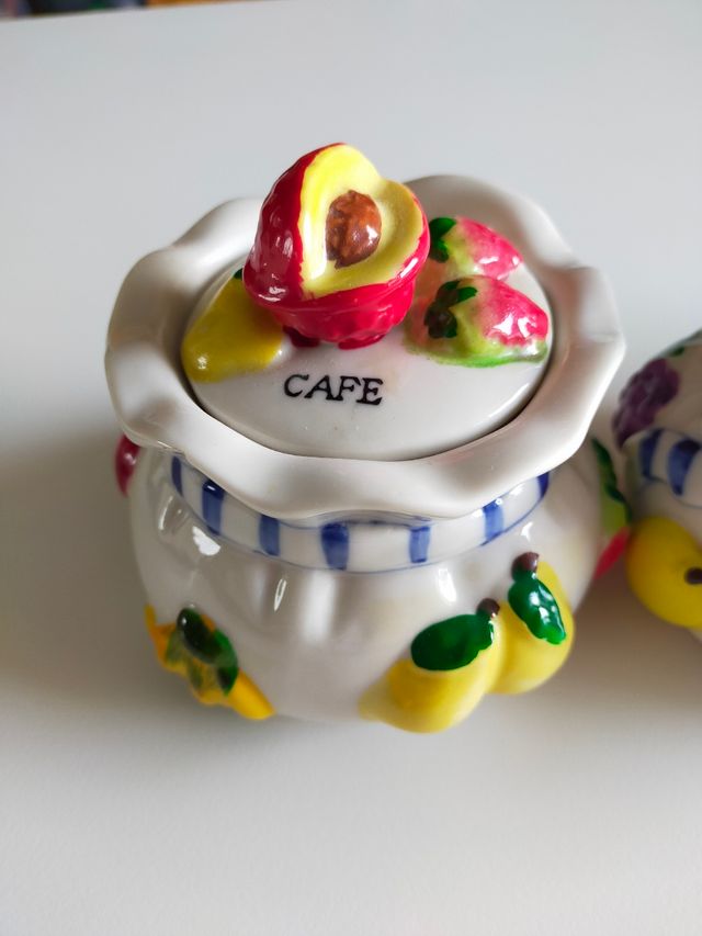 barattoli caffè zucchero sale