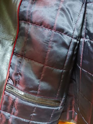 Cazadora 3/4 Cuero Hombre