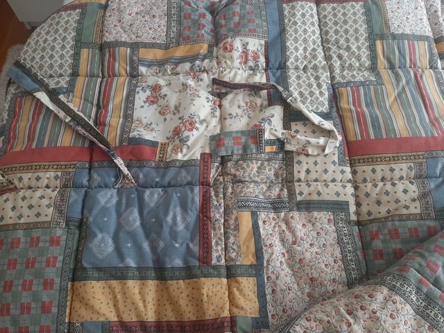 Colcha cama de 90 reversible