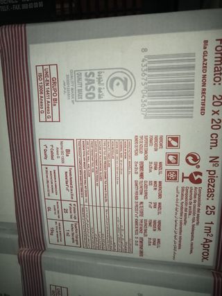 Azulejos 20 x 20 nuevo Rustico