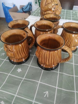 set jarra y tazas A.C.Pereira