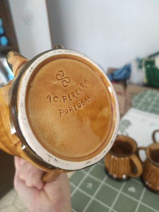 set jarra y tazas A.C.Pereira