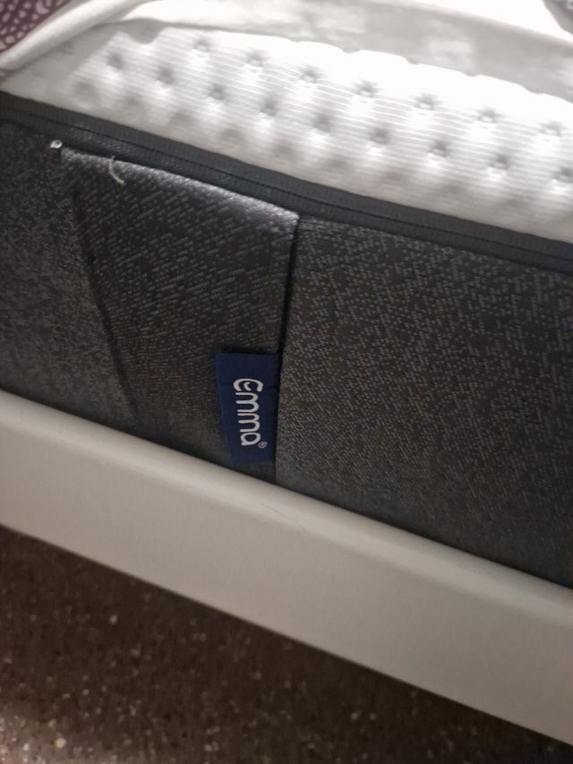 cama ikea  Leirvik, 140 x 200 + colchon EMMA