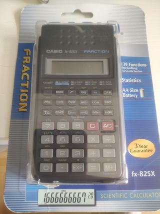 calculadora Casio cientifica