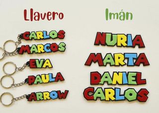 letrero personalizado mario bros
