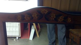 Mueble de entrada con espejo 