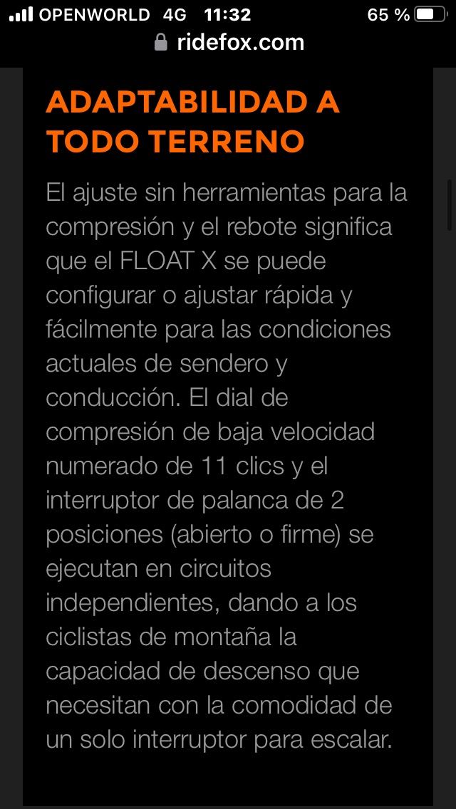 Fox Float X Kashima 210 e 205 Modelo 2026 e 2025